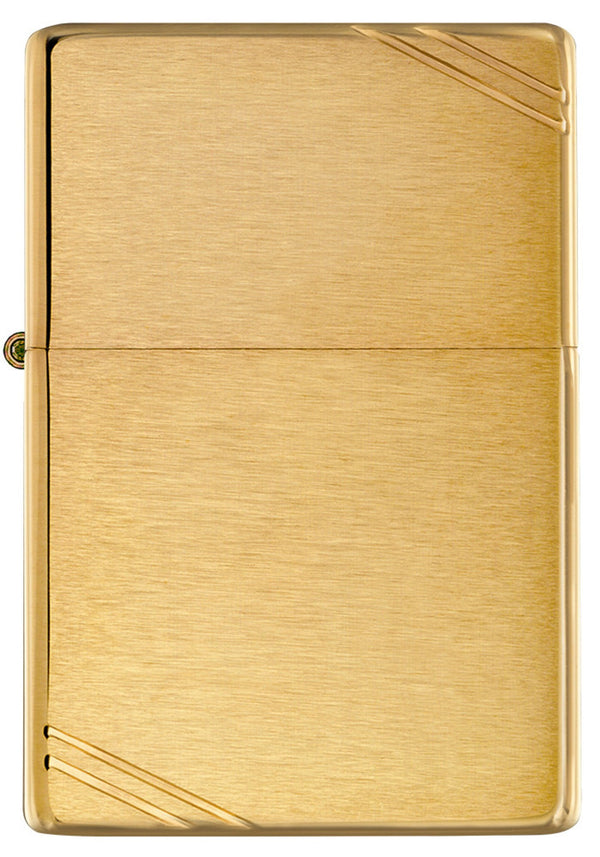 Zippo vžigalnik 240 Vintage Brushed Brass Slashes