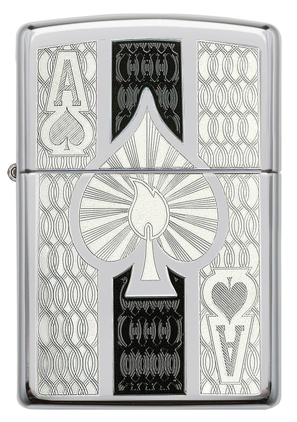 Zippo vžigalnik 24196 Intricate Spade