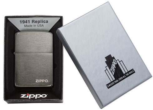 Zippo vžigalnik 24485 Black Ice 1941 Replica™