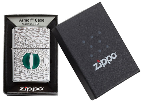 Zippo vžigalnik 28807 Dragon Eye Armor