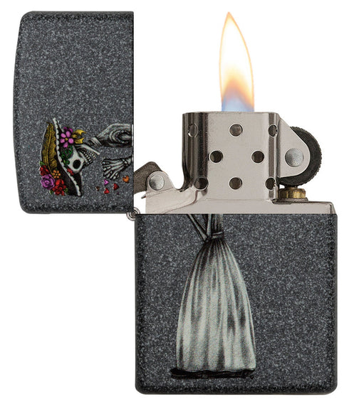 Zippo vžigalnik 28987 Day of The Dead Skulls SET (2 vžigalnika)