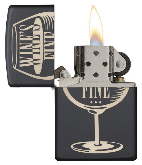 Zippo vžigalnik 29611 Wine's Fine Liquor's Quicker!