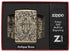 Zippo vžigalnik 29719 St. Benedict, Armor® Antique Brass