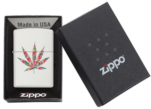 Zippo vžigalnik 29730 Floral Canabis