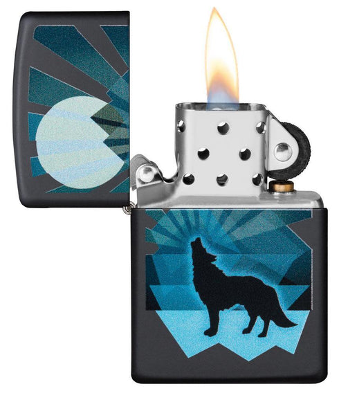 Zippo vžigalnik 29864 Wolf and Moon