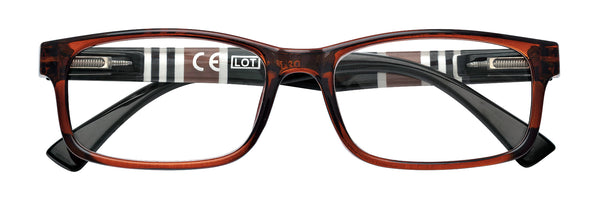 Zippo 31Z-B25-BRO Bralna očala +1.00