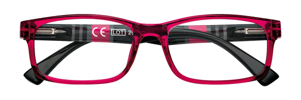 Zippo 31Z-B25-RED Bralna očala +2.50