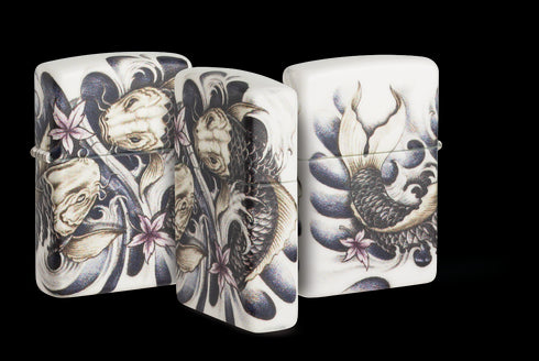 Zippo vžigalnik 48393 Tattoo Koi Fish