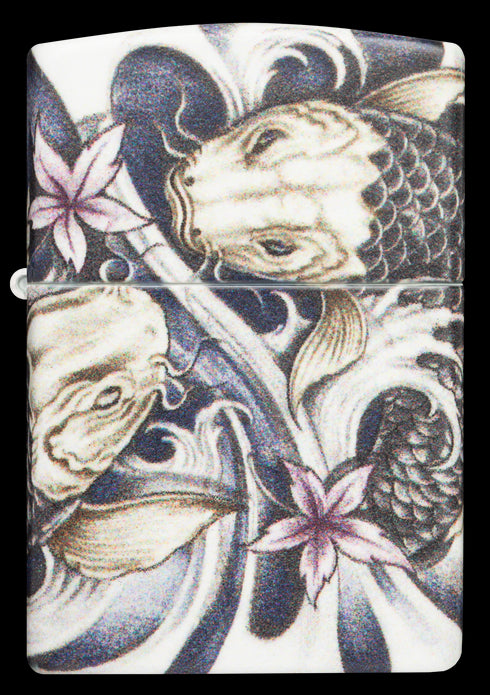 Zippo vžigalnik 48393 Tattoo Koi Fish