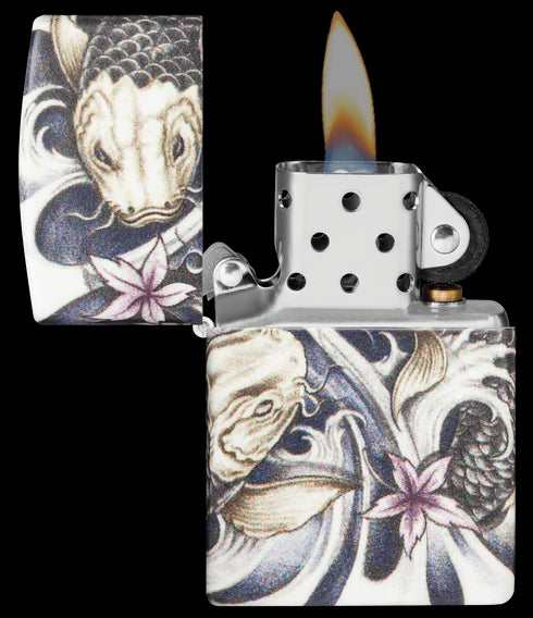 Zippo vžigalnik 48393 Tattoo Koi Fish