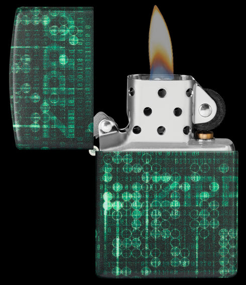 Zippo vžigalnik 48408 Cybernetic Matrix
