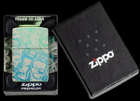 Zippo vžigalnik 48410 Tattoo Theme