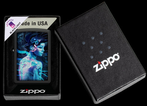 Zippo vžigalnik 48517 Cyber Woman UV