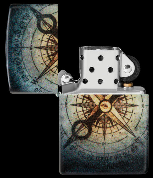 Zippo vžigalnik 48562 Compass Skull