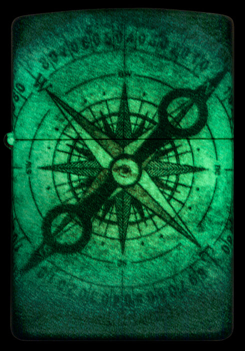 Zippo vžigalnik 48562 Compass Skull