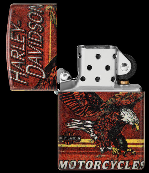 Zippo vžigalnik 48602 Harley Davidson Colourful Eagle