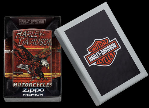 Zippo vžigalnik 48602 Harley Davidson Colourful Eagle