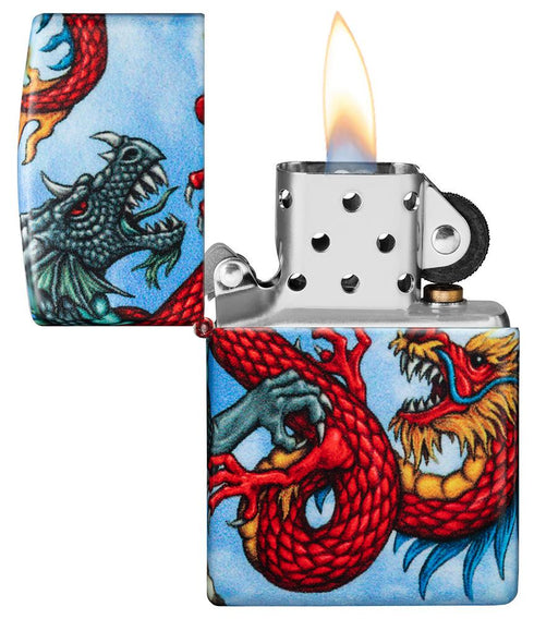 Zippo vžigalnik 49354 Dragons