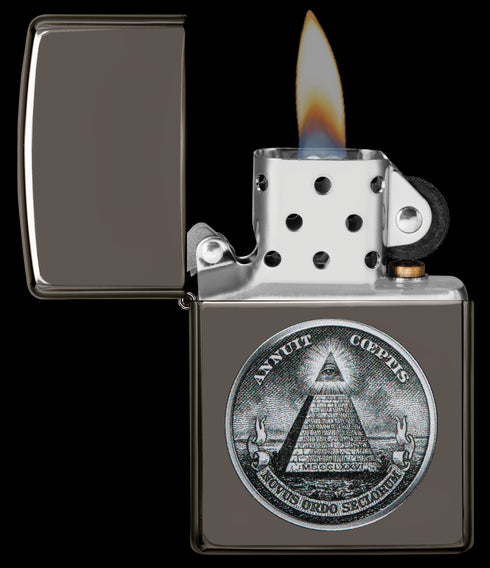 Zippo vžigalnik 49395 Great Dollar Seal