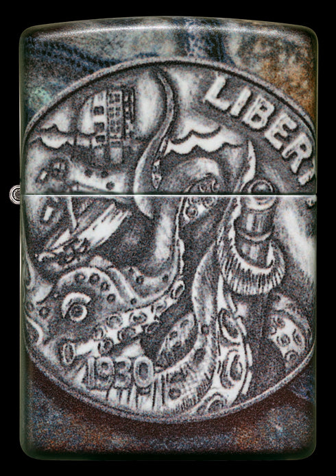 Zippo vžigalnik 49434 Pirate Coin