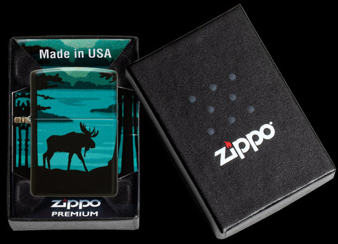 Zippo vžigalnik 49481 Moose Landscape
