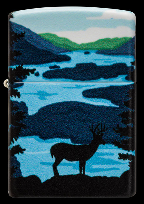 Zippo vžigalnik 49483 Deer & Landscape