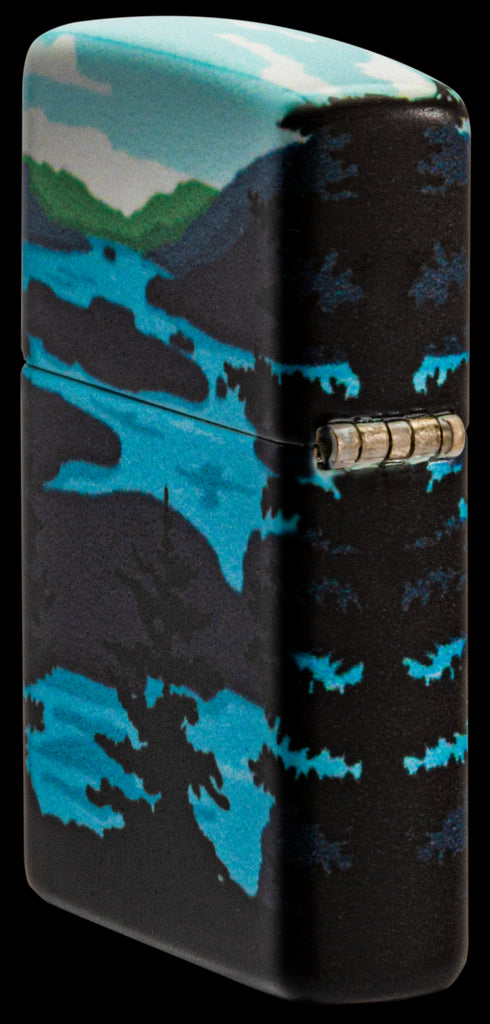 Zippo vžigalnik 49483 Deer & Landscape