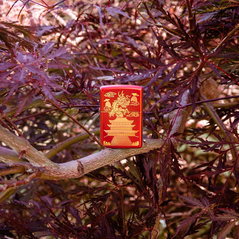 Zippo vžigalnik 49517 Eastern Chinese Temple