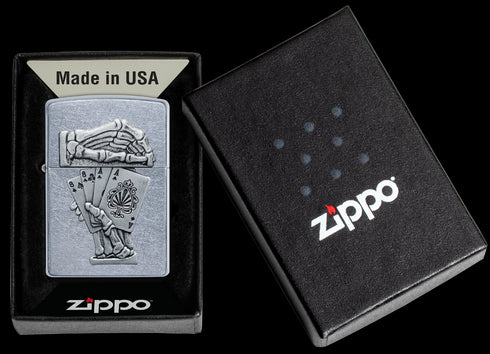 Zippo vžigalnik 49536 Dead Man's Hand