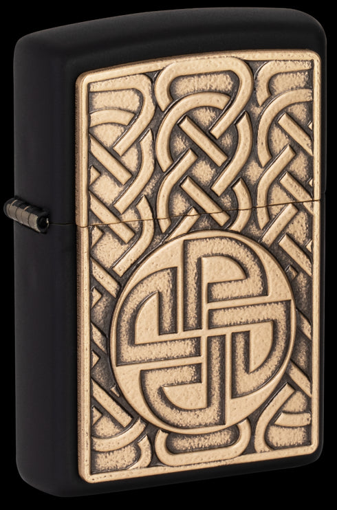 Zippo vžigalnik 49538 Nordic Shield Knot Emblem