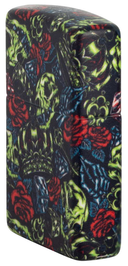 Zippo vžigalnik 49696 Skull Crown