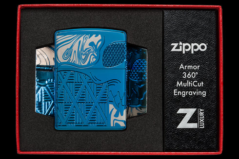 Zippo vžigalnik 49705 Armor Skull