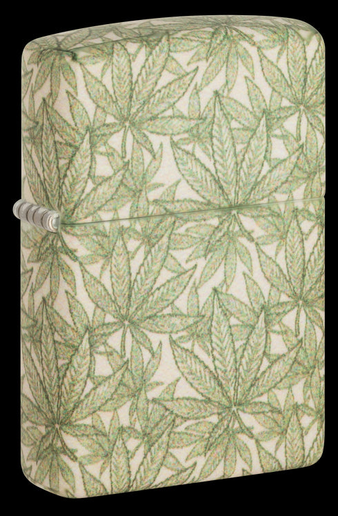 Zippo vžigalnik 49804 Green Cannabis