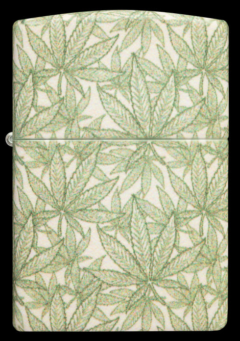 Zippo vžigalnik 49804 Green Cannabis