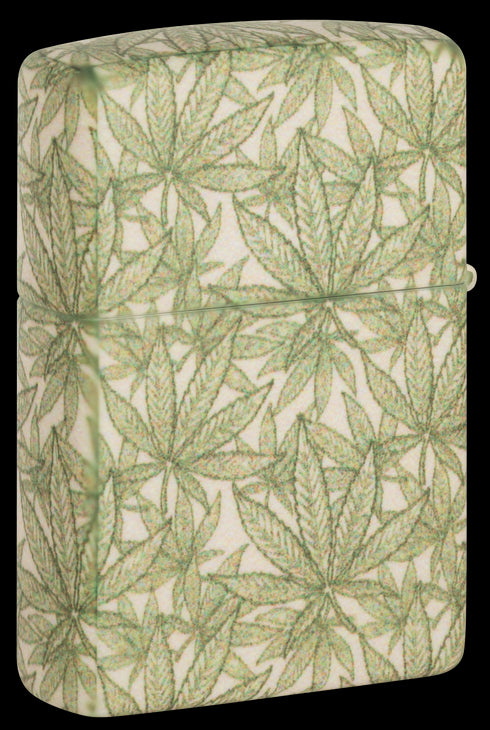 Zippo vžigalnik 49804 Green Cannabis