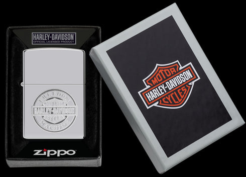 Zippo vžigalnik 49829 Harley Davidson® Logo