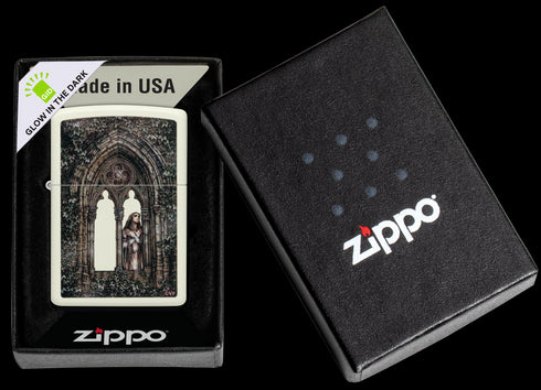 Zippo vžigalnik 49836 Victoria Francés, Glow in the Dark