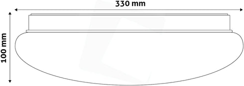 Avide 910185 Stropna svetilka Shelly (Shell) SMD LED 18W NW 1600 lm