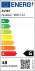 Avide 916187 Stropna svetilka Stella LED 48W CCT 2400 lm z daljinskim upravljalnikom