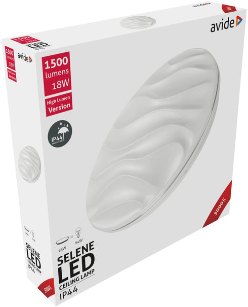 Avide 928081 Stropna svetilka Selene LED 18W WW 1500 lm