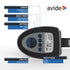 Avide 280560 Namizna svetilka LED Bussines Leather Calendar 6W NW