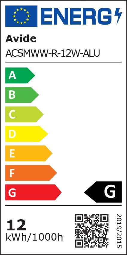 Avide 81888 Stropna svetilka LED 12W WW 940 lm