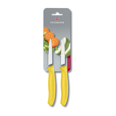 Victorinox 6.7606.L118B Nož za zelenjavo set 2, rumena