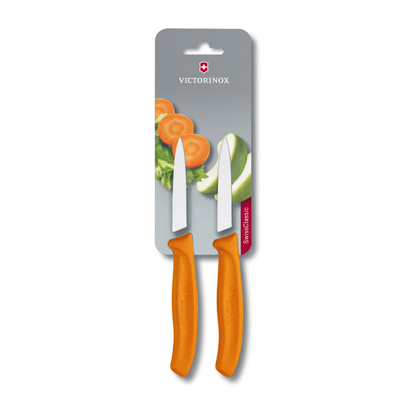 Victorinox 6.7606.L119B Nož za zelenjavo oranžna, set 2