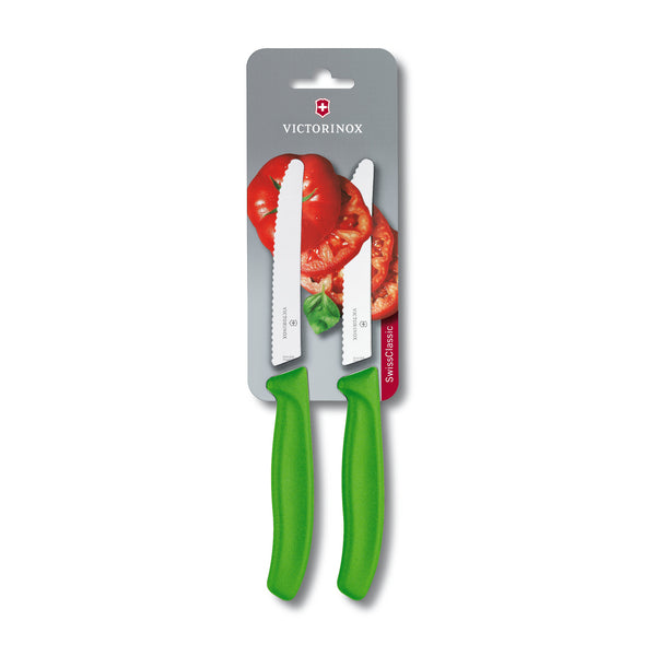 Victorinox 6.7836.L114B Nož za paradižnik, valovito rezilo