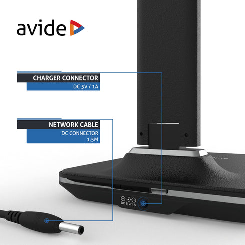 Avide 280614 Svetilka namizna LED Office Leather Calendar