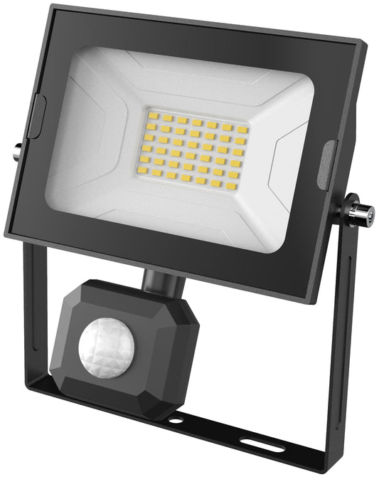 Avide 914060 SMD LED Reflektor Slim s senzorjem gibanja 30W CW 2270lm