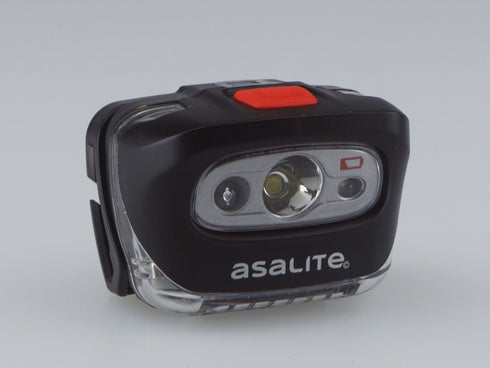 Asalite ASAX2005 Naglavna svetilka LED CREE diod XTE-R4 LED + F5mm rdeča LED 5W