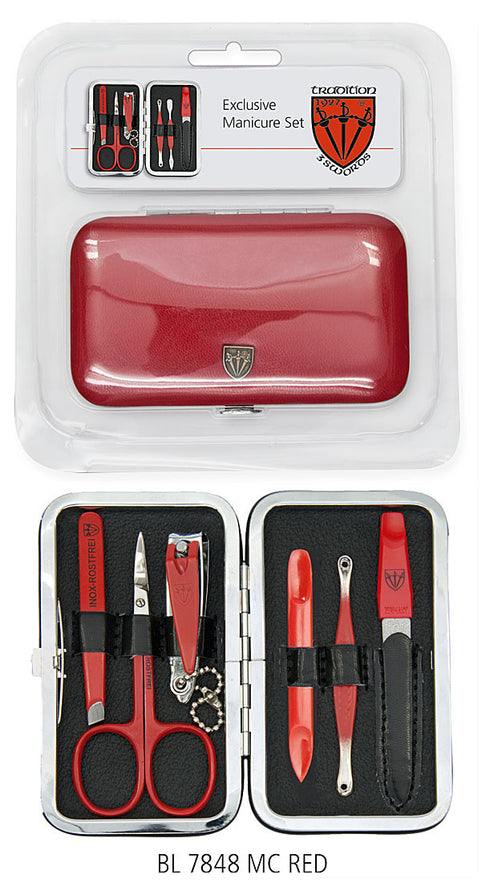 Kellermann BL7848 RED Set za manikuro, 6v1