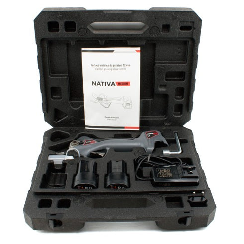 Ausonia 31816 Baterijske škarje NATIVA Medium